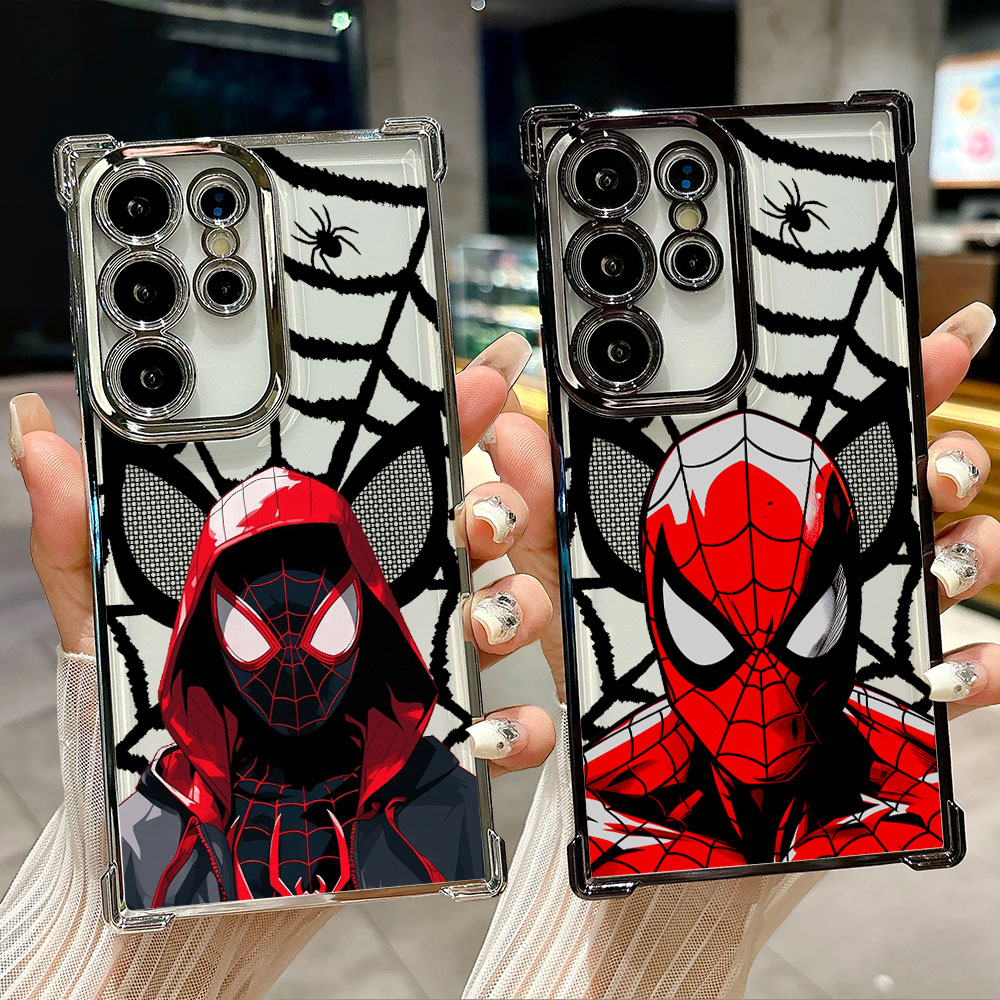 Phone Cases Silicone - Spiderman Miles Morales Heroes Case For