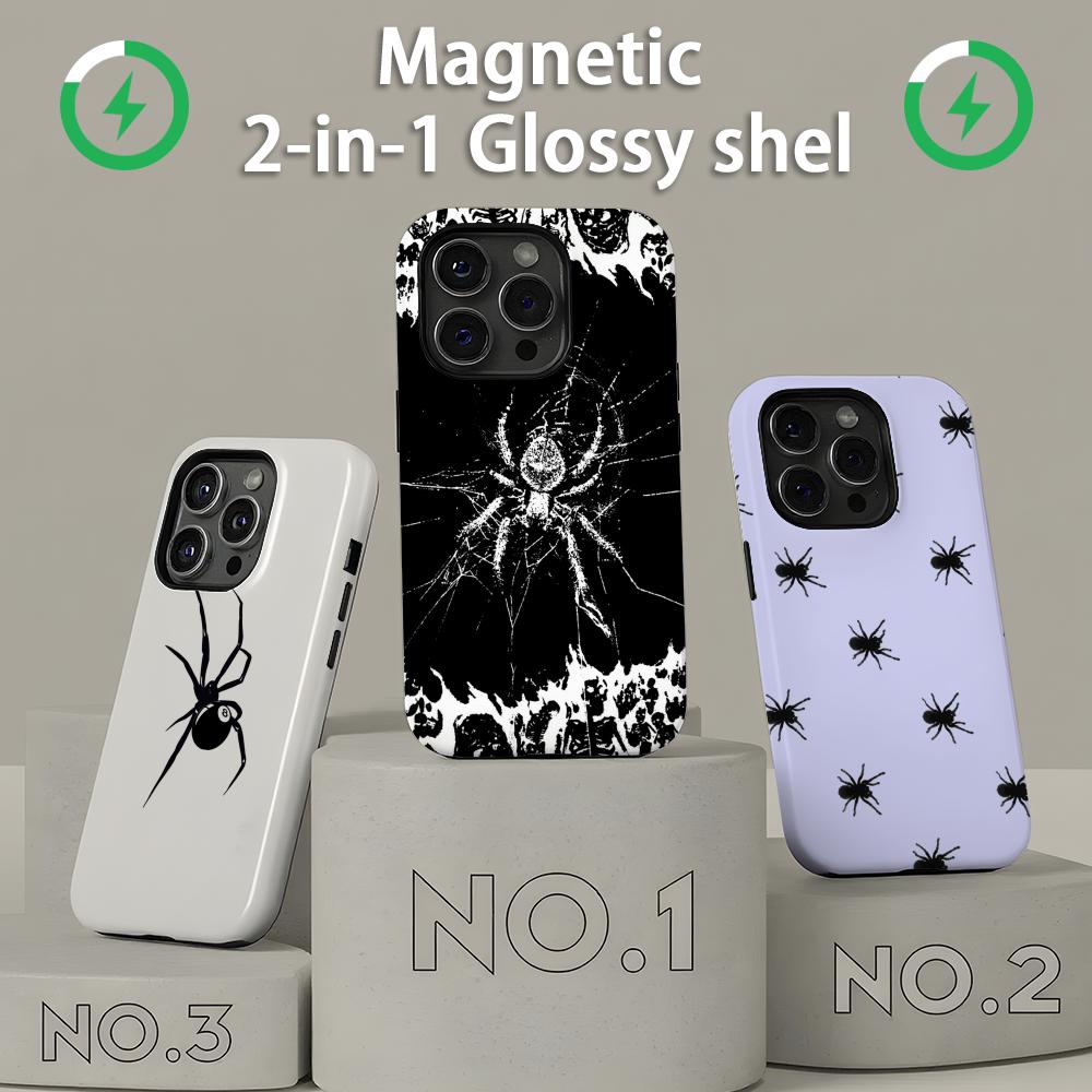 Phone Cases Magnetic - Spider Gothic style design Phone Case