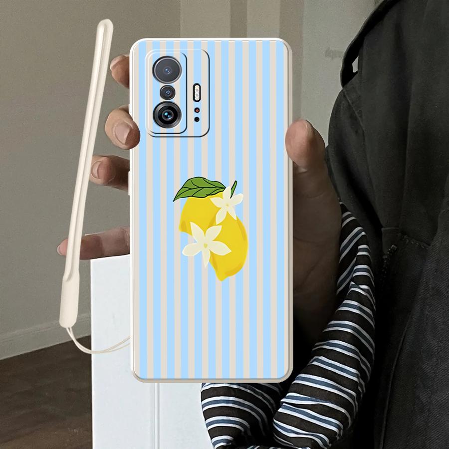 Lemon Cool Stripe Pattern Case - Phone Cases Cool ulasan dan harga
