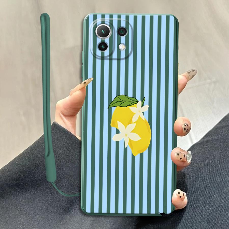 Lemon Cool Stripe Pattern Case - Phone Cases Cool ulasan dan harga