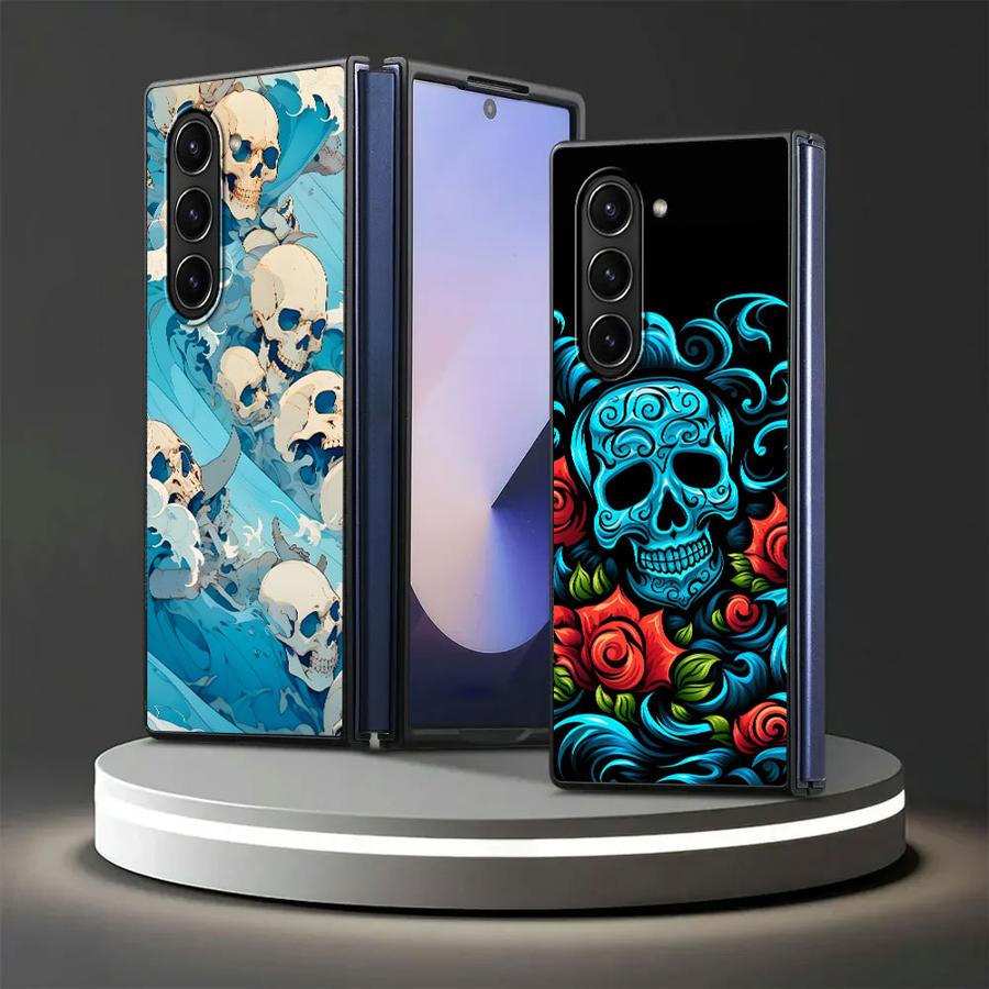 Skull Art Case for Samsung Gal - Phone Cases Z Fold 4 ulasan dan harga