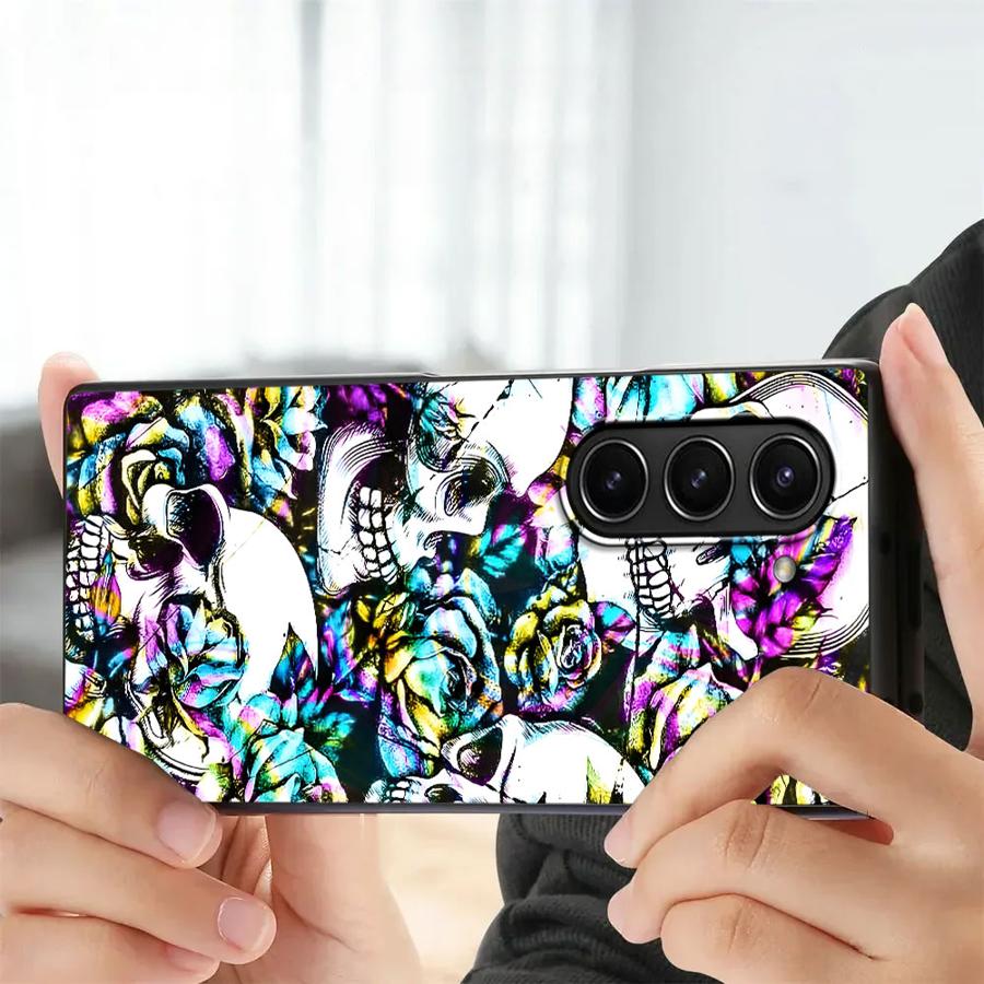 Skull Art Case for Samsung Gal - Phone Cases Z Fold 4 ulasan dan harga