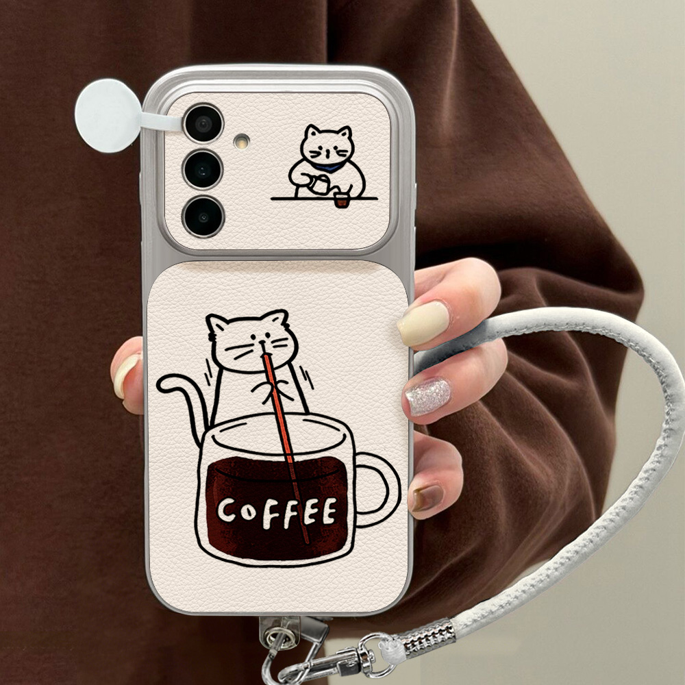 Coffee Cute Cat Phone Case For - Phone Cases Silicone ulasan dan harga