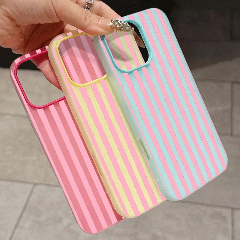 Simple Vertical bar Cartoon Ph - Phone Cases Silicone ulasan dan harga