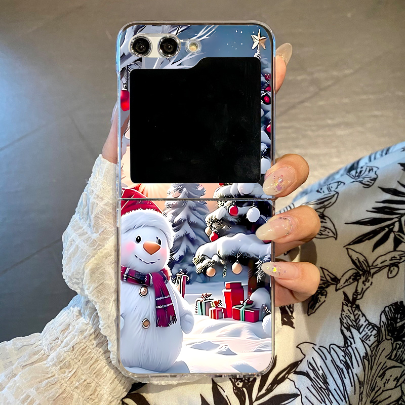 Christmas Snowman Elk Phone Ca - Phone Cases Z Fold 4 ulasan dan harga