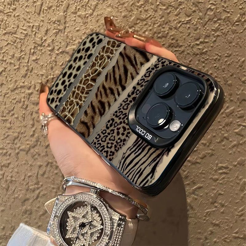 Luxury Brown Leopard Y2K Phone - Phone Cases Nyc ulasan dan harga
