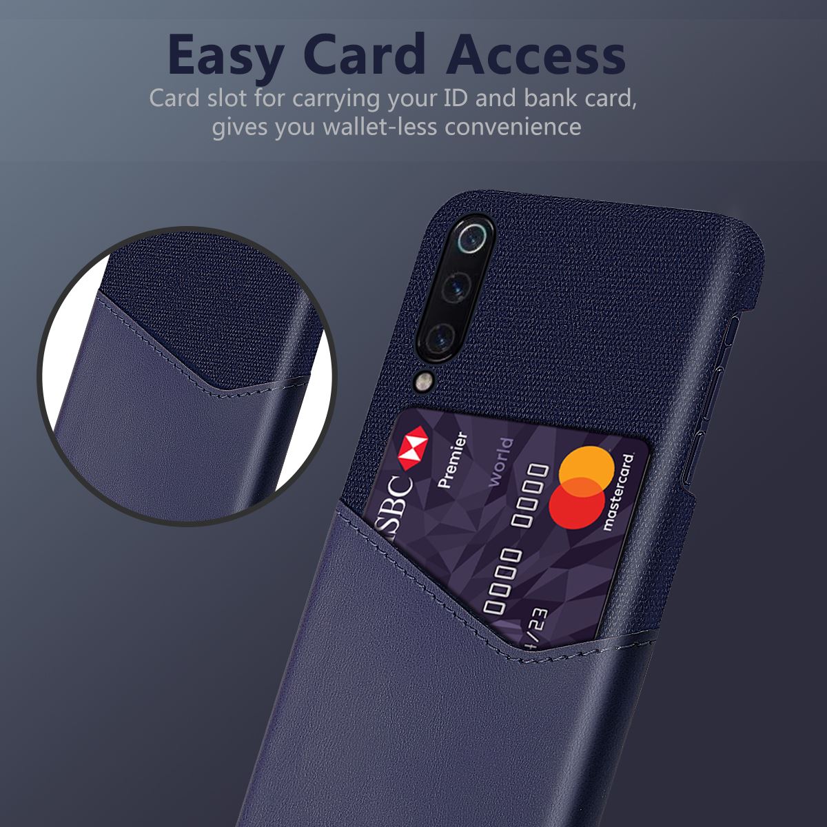 For Xiaomi Mi 9 Mi 9 SE Case P - Slim Card Slot Case ulasan dan harga