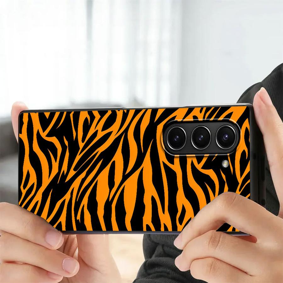 Zebra Striped Sunflower Back P - Phone Cases Z Fold 4 ulasan dan harga