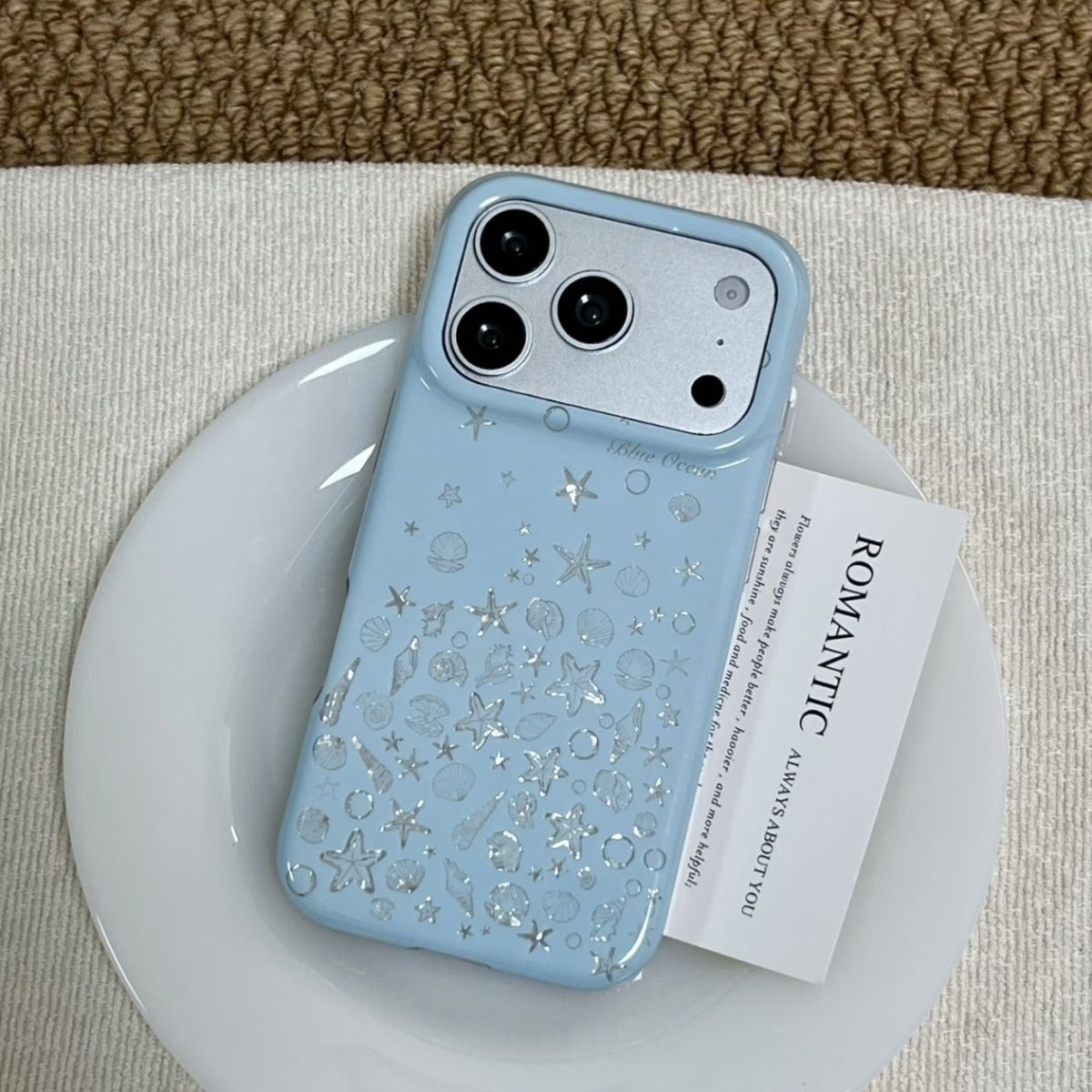 Korean Ins Mint Colored Englis - Phone Cases Iphone 12 ulasan dan harga
