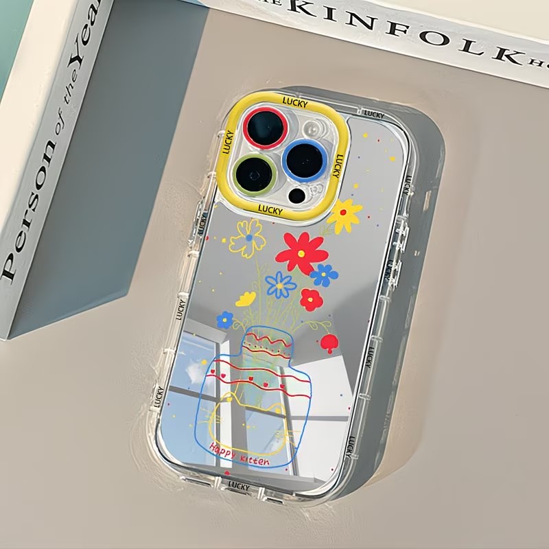 Summer Daisy Cat Vase Design M - Apple Iphone 15 Pro Max ulasan dan harga