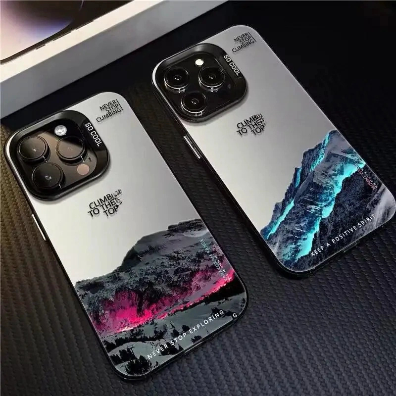 Snow Mountain Landscape Sunset - Phone Cases Nyc ulasan dan harga