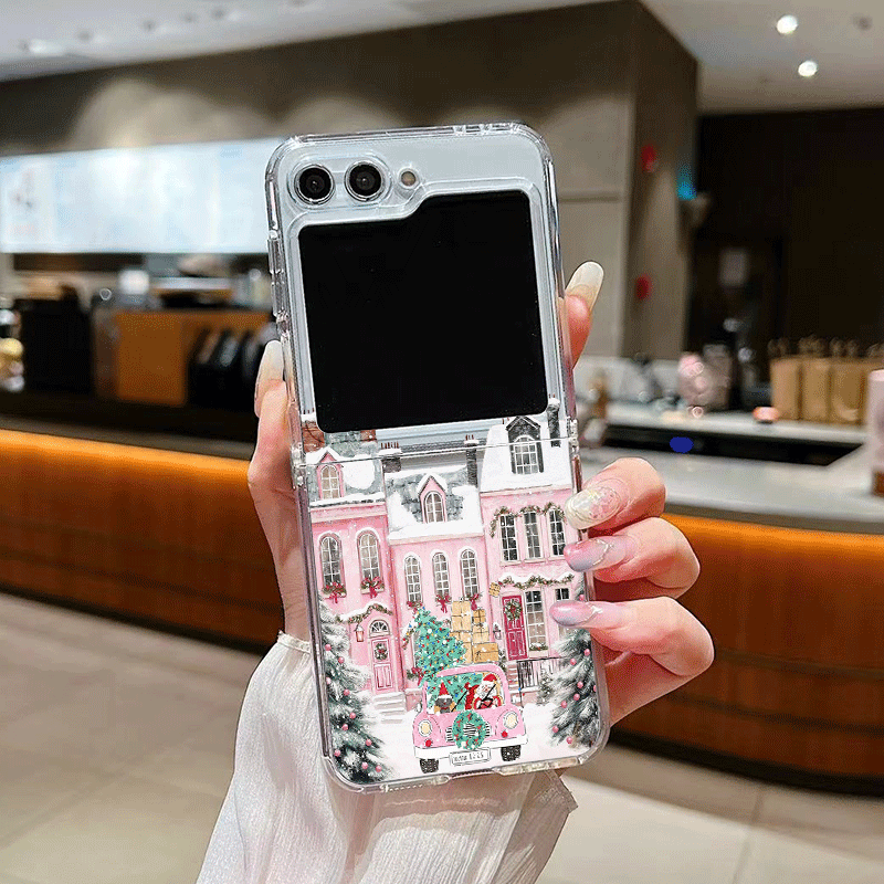 Rural Building Snow Scenery Ch - Phone Cases Z Fold 4 ulasan dan harga