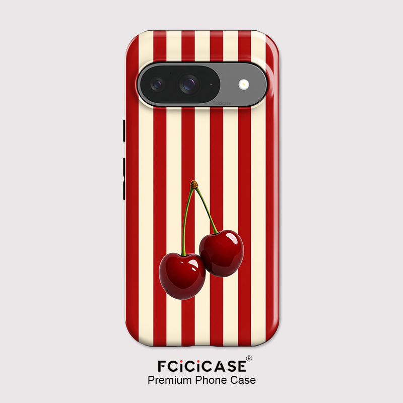 Fcicicase Cherry Stripe Patter - Phone Cases Google Pixel 10 Pro ulasan dan harga