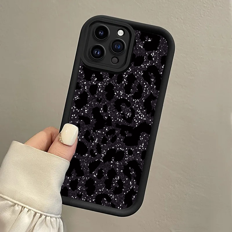 Black Spotted Leopard Hang Str - Phone Cases With Loop ulasan dan harga
