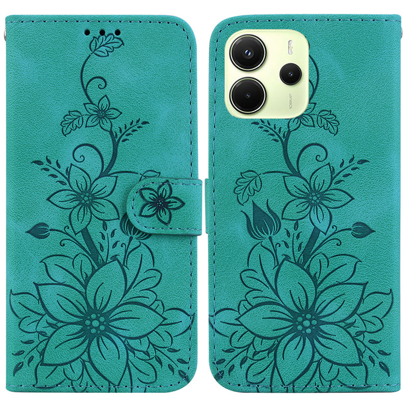 Wallet Bags Flip Cover Flower  - Phone Cases Eu ulasan dan harga