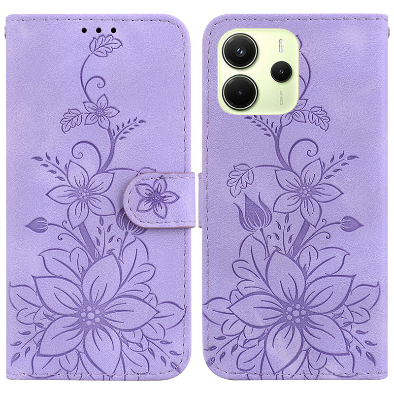 Wallet Bags Flip Cover Flower  - Phone Cases Eu ulasan dan harga