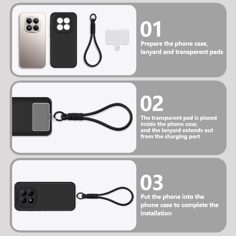 Soft TPU Lanyard Phone Case Fo - Phone Cases With Loop ulasan dan harga