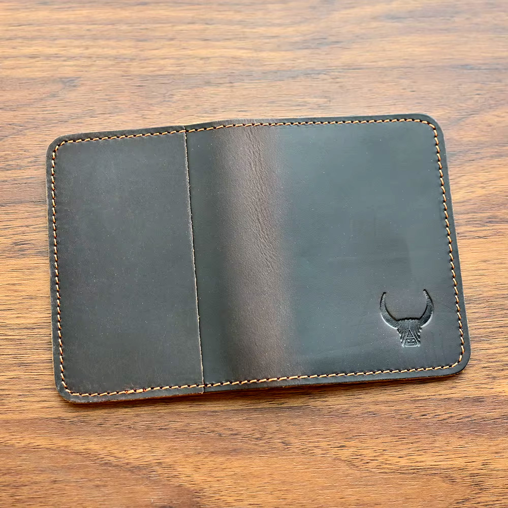 100% Genuine Leather Slim Cred - Slim Card Slot Case ulasan dan harga