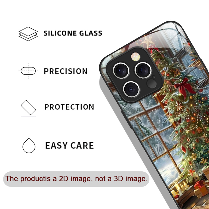 Christmas Tree Gift Snowy Town - Phone Cases Iphone 12 ulasan dan harga