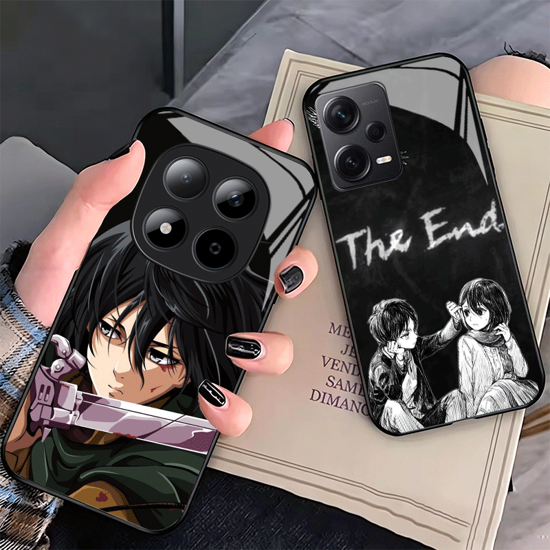 A-Attack On T-Titan Mikasa Gla - Phone Cases On Shein ulasan dan harga