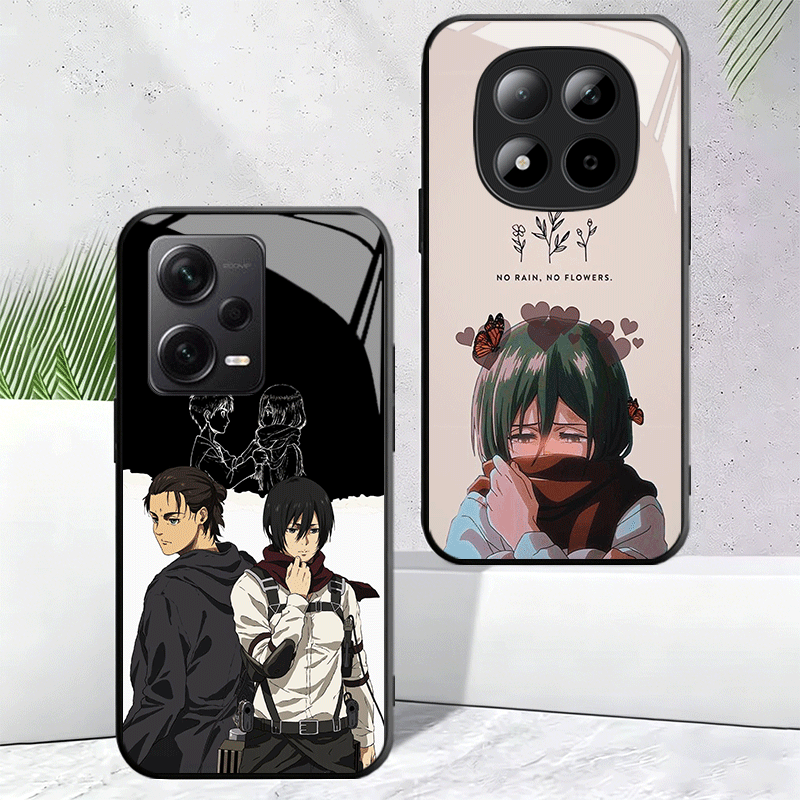 A-Attack On T-Titan Mikasa Gla - Phone Cases On Shein ulasan dan harga