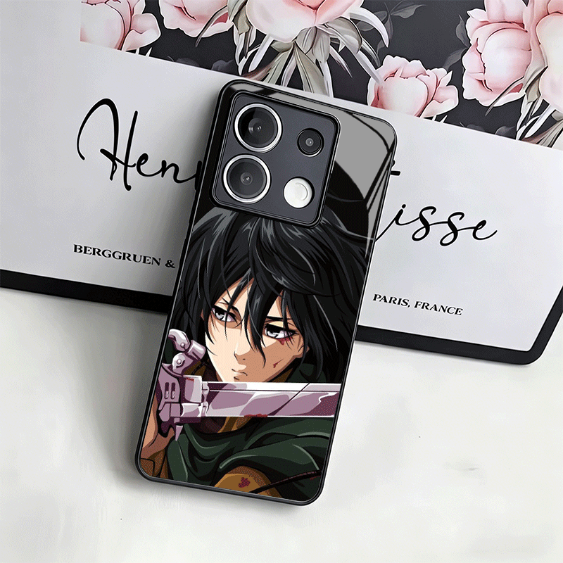 A-Attack On T-Titan Mikasa Gla - Phone Cases On Shein ulasan dan harga