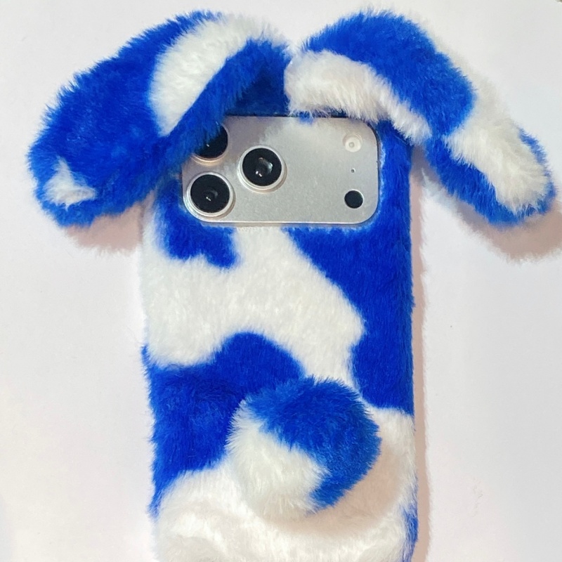 Cute Rabbit Design Fluffy Phon - Apple Iphone 15 Pro Max ulasan dan harga