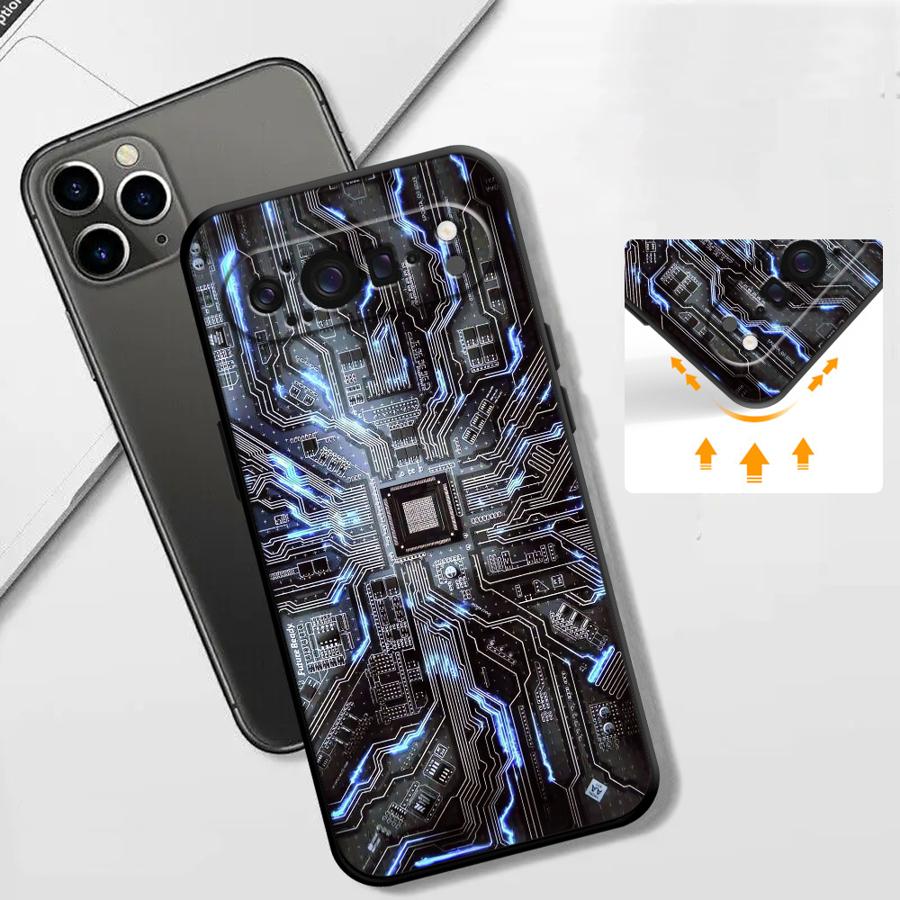 Retro Circuit Board Funda Phon - Phone Cases Google Pixel 10 Pro ulasan dan harga