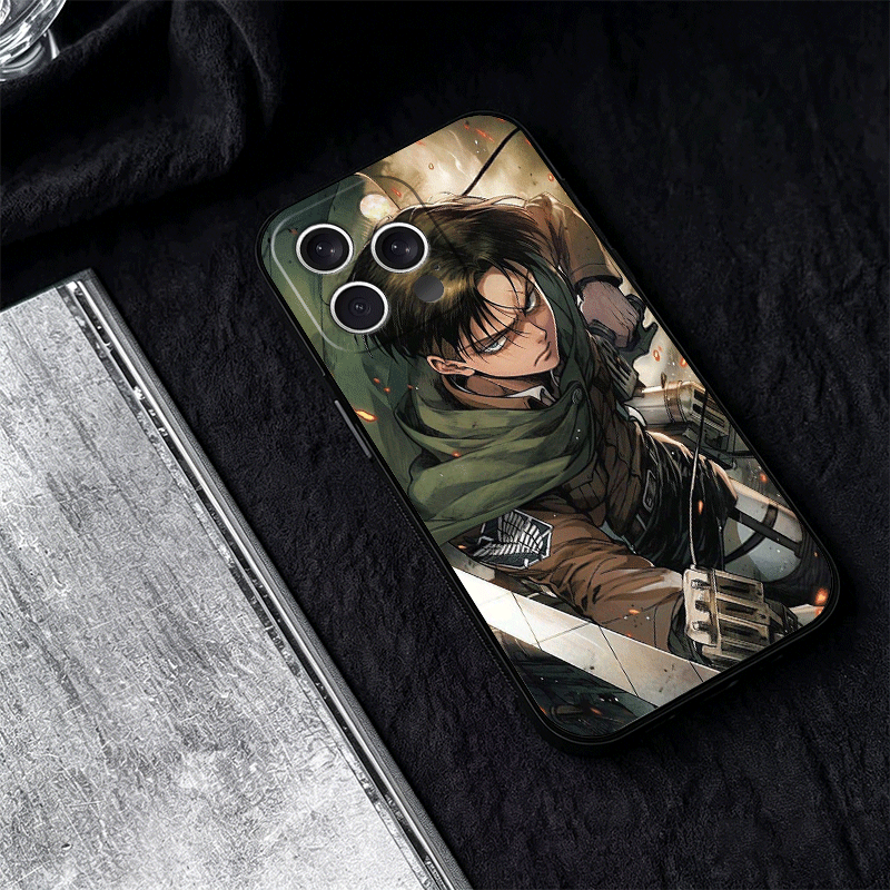 A-Attack On T-Titan Levi Phone - Phone Cases On Shein ulasan dan harga